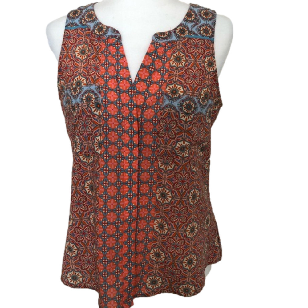Sanctuary Hi-Lo Button Down Sleeveless, NWOT